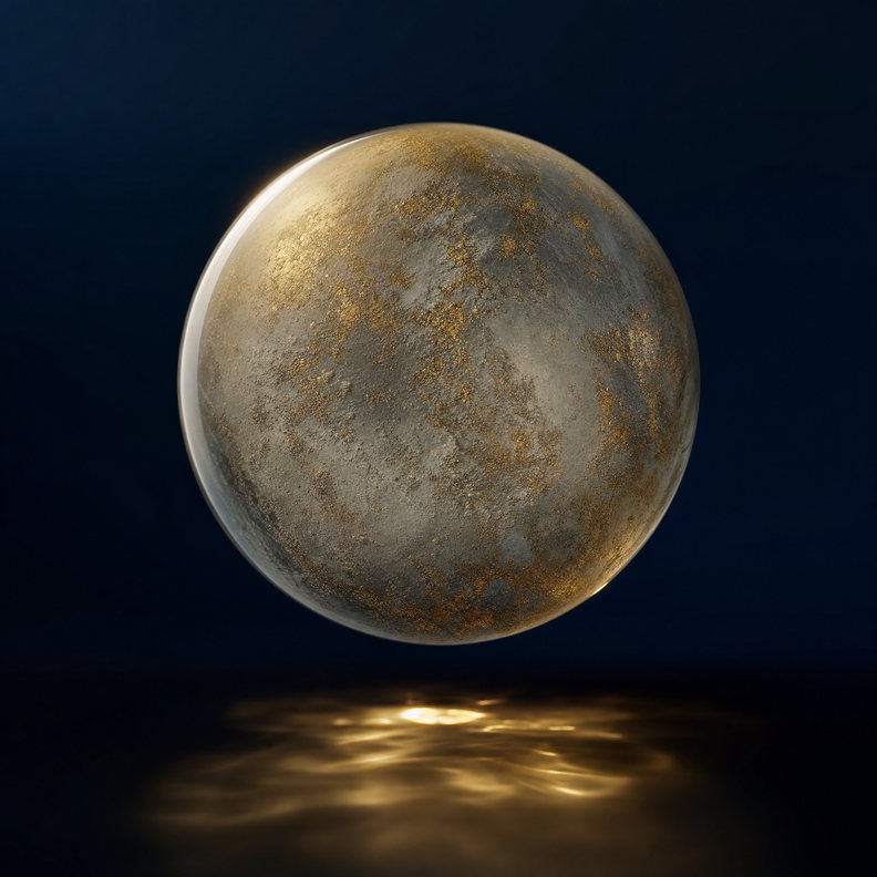 Magnesium oxide — glass sphere render