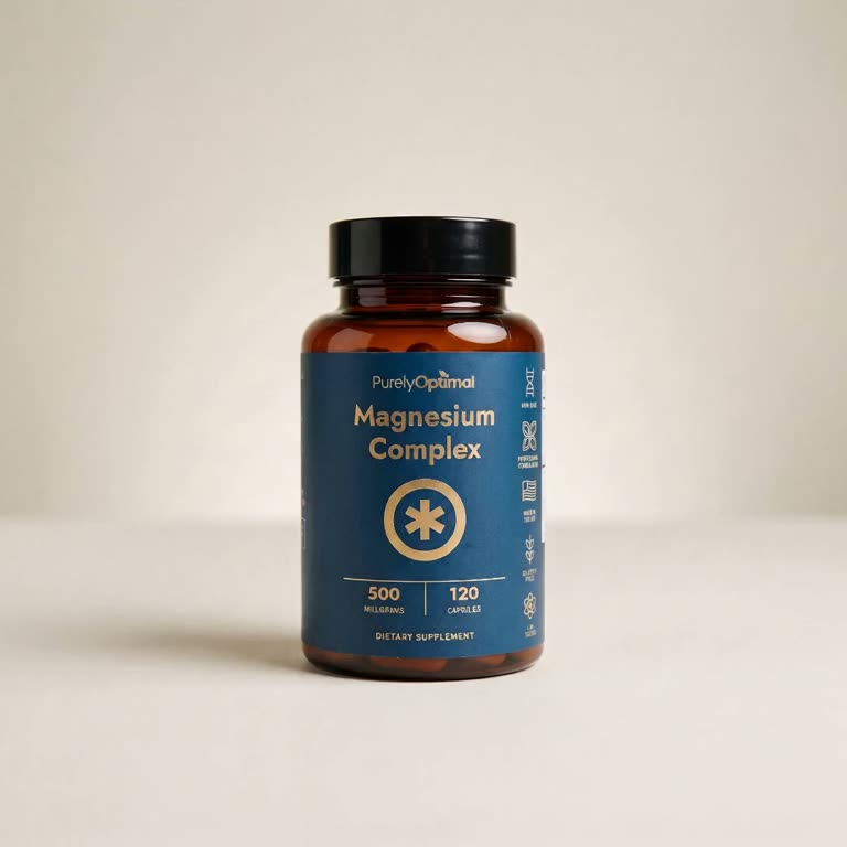 Purely Optimal Magnesium Complex bottle