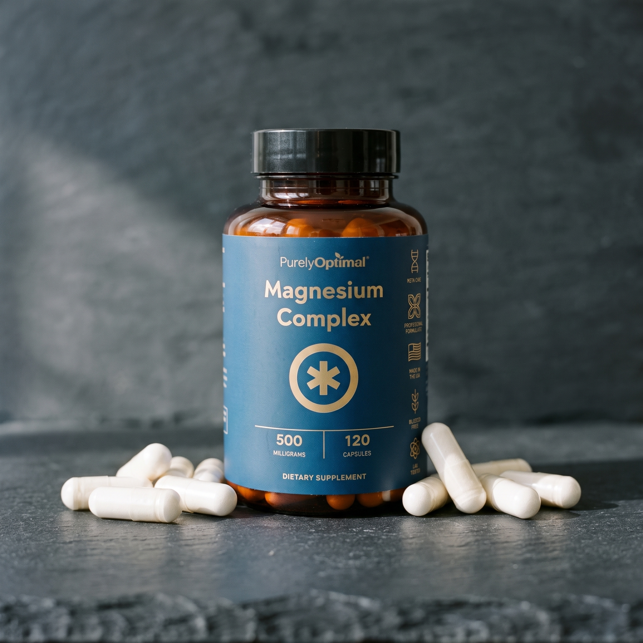1 magnesium supplement, complete with 6 powerful forms